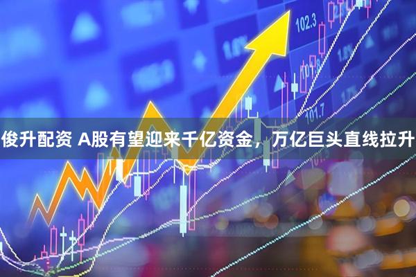 俊升配资 A股有望迎来千亿资金，万亿巨头直线拉升