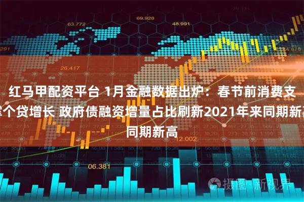 红马甲配资平台 1月金融数据出炉：春节前消费支撑个贷增长 政府债融资增量占比刷新2021年来同期新高